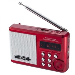 Мини аудио система Perfeo SV922RED Sound Ranger, красная