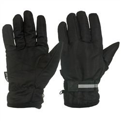 Теплые темные перчатки для спецоперации    - практичный оттенок, гарантированное тепло! №103