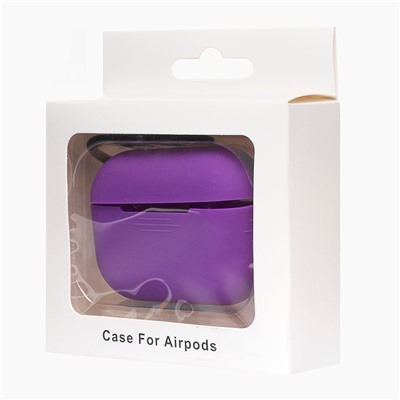 Чехол силиконовый для кейса "Apple AirPods Pro" (light violet)