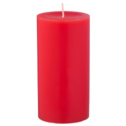 SINNLIG СИНЛИГ, Формовая свеча, ароматическая, Красные садовые ягоды/красный, 14 см