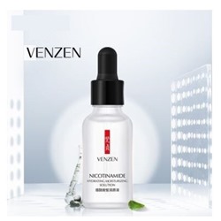 Sale 35%! Venzen, Омолаживающая сыворотка для лица с никотинамидом, Nicotinamide Hydrating Moisturizing Solution,15 мл.