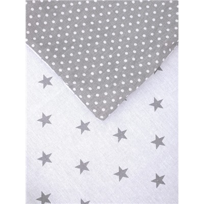 Набор бортиков для новорожденного (одеяло +12 подушек) - Серый