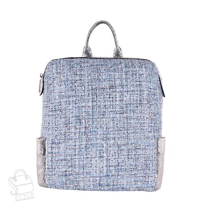 Рюкзак женский текстильный 571865-3 blue Velina Fabbiano/50