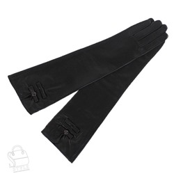 Женские перчатки 020-45-2 black (размеры в ряду 6,5-7)/10