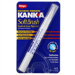 Blistex, Kank-A, SoftBrush, гель для зубов и десен, 2 г (0,07 унции)
