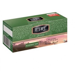 «ETRE», jasmine чай зеленый с жасмином, 25 пакетиков, 50 гр.