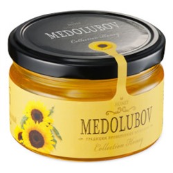Мёд Медолюбов подсолнечниковый 250мл 6 шт