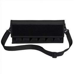 Тактическая сумка для 12 пистолетных магазинов (черная) - Оптимальный вариант для переноски 6 двойных или 12 одинарных магазинов для 9-мм пистолета. Может переносится как в рюкзаке, так и на плече или прикрепив к снаряжению при помощи системы MOLLE №197