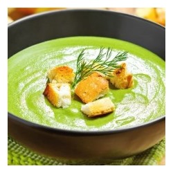 Крем-суп из ШПИНАТА с грибами (1 порция)