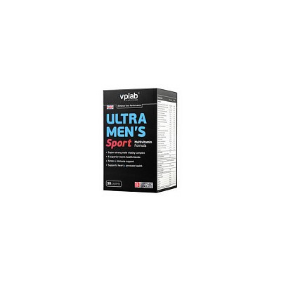 Витаминно-минеральный комплекс для мужчин VP Laboratory Ultra Men’s Sport Multivitamin Formula 90 каплет