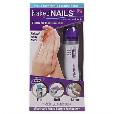 Полировочная пилка для ногтей Naked Nails, Акция!