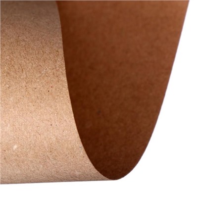 Крафт-бумага для графики и эскизов А4, 50 листов (210 х 300 мм), 175 г/м², коричневая/серая