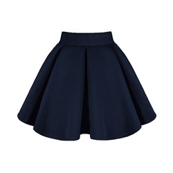 Школьная синяя юбка для девочки 78331-ДШ19