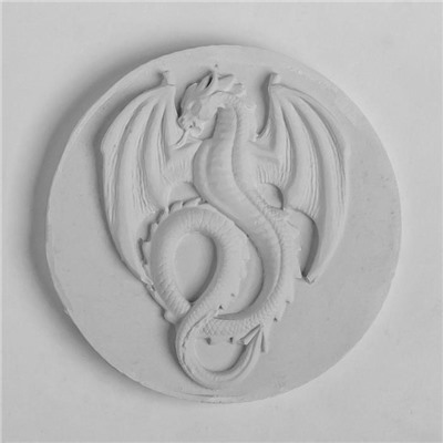 Молд силикон "Дракон" 5,2х6,8 см, вес изд 3.2гр. МИКС