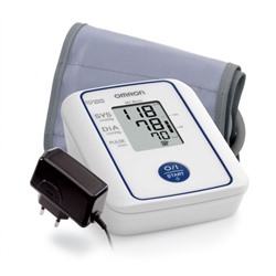 Тонометр автоматический OMRON M2 Basic с адаптером оптом или мелким оптом
