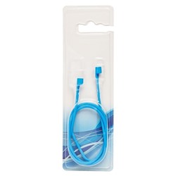 Шнурок силиконовый для наушников "Apple AirPods" (blue)