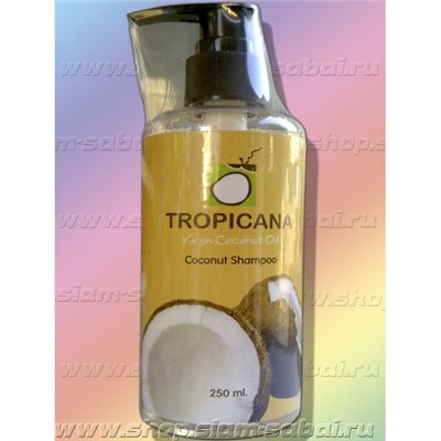 Кокосовый лечебный шампунь  от компании Тропикана