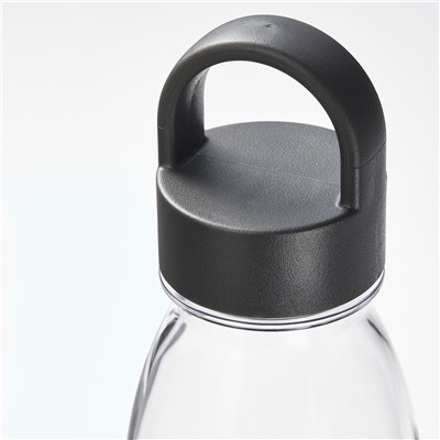IKEA 365+ ИКЕА/365+, Бутылка для воды, темно-серый, 0.5 л
