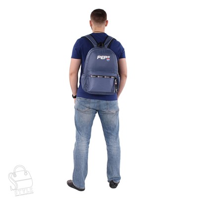 Рюкзак мужской текстильный 5616 blue