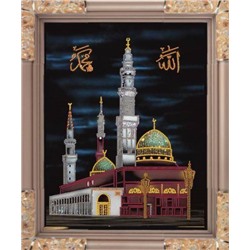 Холст для Вышивки Бисером "Светлица", Мечеть, 23*29 см (К-003)