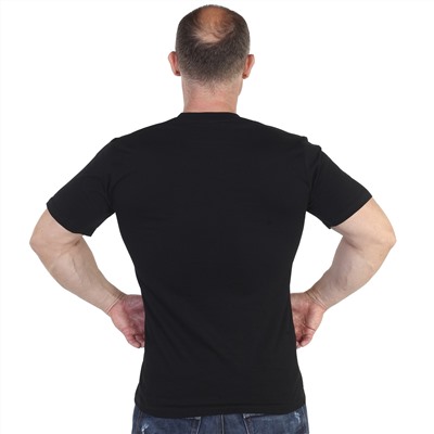 Черная футболка с прикольным принтом "Где все?" - эксклюзив по бюджетной цене №1014