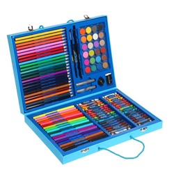 Набор для рисования в голубой коробке