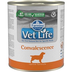 Корм влажный Vet Life Dog Convalescence / в период восстановления для собак 300г