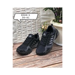 Женские кроссовки 8046-1 черные
