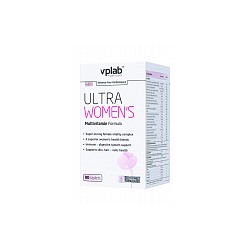 Витаминно-минеральный комплекс для женщин VP Laboratory Ultra Women's Multivitamin Formula 90 каплет